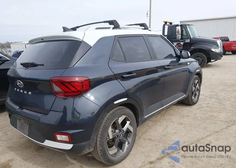 2021 Hyundai Venue Denim z USA, uszkodzony, nr VIN KMHRC8A37MU095432